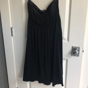Banana Republic Strapless silk dress